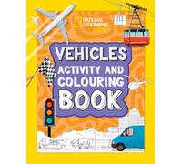 Vehicles Activity and Colouring Book