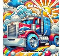 Vehicles Adventure Coloring Book for Kids - Fun Cars, Trucks, Planes & More! Activity Book with Mazes & Puzzles (Ages 4-10)