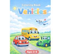 Vehicles: Coloring Book