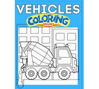 Vehicles Coloring Book