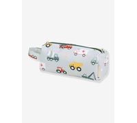 VEHICLES Pencil Case for Boys, A Little Lovely Company pale blue