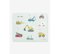 VEHICLES Table Mat Set for Boys, A Little Lovely Company pale blue