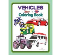 Vehicles: Vroom & Zoom Coloring Book