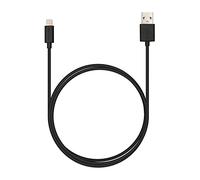 Veho 1 m PEBBLE Apple Lightning Charge and Sync Cable - Black, VPP-501-1M