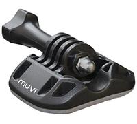 Veho Muvi Mounting Brack Kit with 3M Base for Muvi KX-Series | Muvi K-Series | Muvi HD | Muvi Micro - Black (VCC-A041-MBK)