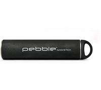 Veho Pebble Ministick Power Bank | New | 2,200 mAh | Battery Pack | iPhone Charger | Samsung Charger | Rechargeable Powerbank | Portable Phone Charger | Black (VPP-102-BL-2200)