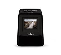 Veho Smartfix Portable Stand Alone 14 Megapixel Negative Film & Slide Scanner with 2.4” Digital Screen and 135 Slider Tray for 135/110/126 Negatives Compatible with Mac/PC - Black (VFS-014-SF)