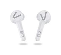 Veho STIX True Wireless Earphones - Bluetooth - Charging Case included - Mic - Touch Control - Designed in the UK - Ice White Edition - VEP-115-STIX-W