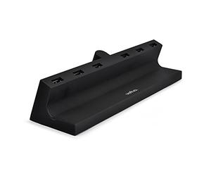 Veho TA-6 Desktop 6 Port USB Charging Hub | 6 Port USB Charger | Portable | Travel | 150+ Country Compatibility | Desktop Charging Station | 2.4A (35W/7A) - Black (VAA-016-USB)