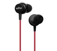 Veho Z-3 In-Ear Stereo Headphones with Built-in Microphone and Remote Control Red (VEP-105-Z3-R)