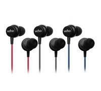 VEHO Z-3 WIRED IN EAR SOUND ISOLATING EARPHONES WITH MIC - VEP-10