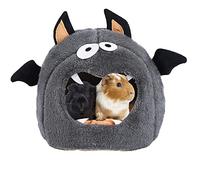 Vehomy Guinea Pig Bed Bunny Rabbit Cave Bed Hideout Cage Accessorie Small Pet Warm Cute Bat House Bed for Guinea Pigs Hamsters Ferrets Dwarf Rabbits Rats Hedgehogs Chinchilla