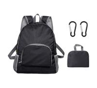 VEHYEGOI 1 Foldable Backpack And 2 Carabiners, Waterproof Portable Backpack, Large Capacity Backpack, Outdoor Sports Backpack