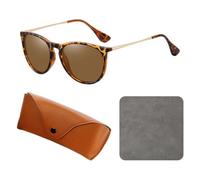 VEHYEGOI 1 Piece Of Nostalgic Glasses, 1 Piece Of Glasses Case, 1 Piece Of Glasses Cloth, Women'S Sunglasses, Sports Sunglasses, Polarized Sunglasses For Women, Women'S Oversized Sunglasses