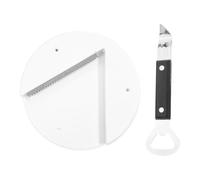 VEHYEGOI 1 Wall-Mounted Bottle Opener And 1 Double-Headed Can Opener, Space-Saving Kitchen Tools, Suitable For Installation Under Cabinets And Convenient Lid Opening.