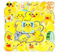 VEHYEGOI 100 Little Yellow Duck Stickers, Duck Stickers, Yellow Stickers, Creative Duck Stickers, Children'S Duck Stickers