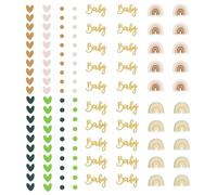 VEHYEGOI 120 Pieces Of Creative Confetti, Tabletop Decoration Confetti, Baby Shower Confetti, Gender Reveal Party Confetti, Party Supplies