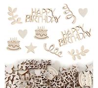 VEHYEGOI 150 Pieces Cake Wooden Slices, Rainbow Decorations, Table Decorations Baby Shower, Baby Shower Party Decorations For Girls, Rainbow Table Decorations