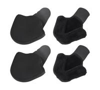 VEHYEGOI 2 Pairs Of Helmet Earmuffs, Winter Earmuffs, Outdoor Cycling Ear Warmers, Plush Earmuffs, Cold-Proof Ear Protection Accessories