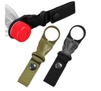 VEHYEGOI 2 Pieces Water Cup Holder Hanging Buckle, Beer Bottle Fixing Strap, Bottle Holder, Bottle Holder Strap, Portable Bottle Holder, Nylon Water Bottle Buckle Holder
