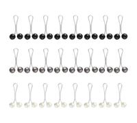 VEHYEGOI 24 Pieces Women'S Headscarf Pin Clips, Pearl Silk Scarf Clips, Scarf Clips, Shawl Clips, U-Shaped Clips, Clothing Accessories