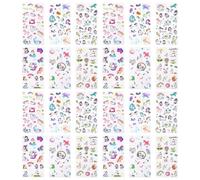 VEHYEGOI 24 Rainbow Horse Notebook Stickers, Cute Graffiti Stickers, Creative Cartoon Stickers, Girl Stickers, Interesting Decorative Stickers
