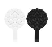 VEHYEGOI 2Pcs Cell Phone Holder Suction Cup, Silicone Suction Cup Cell Phone Holder, Cell Phone Holder With Suction Cup, Shower Cell Phone Holder, Silicone Suction Cup Cell Phone