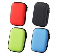 VEHYEGOI 4-Piece Portable Storage Bags, Waterproof, Multi-Functional, Black, Red, Green, Blue