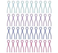 VEHYEGOI 40 Pieces Purple Bobbin Clip, Sewing Clip, Bobbin Clamp, Bobbin Holder, Sewing Machine Accessories, Sewing Machine Bobbin Winder, Bobbin For Sewing Machine