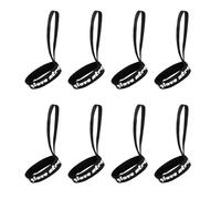 VEHYEGOI 8 Pieces Glove Suspension Straps, Elastic Glove Straps, Ski Glove Anti-Lost Straps, Ski Sports Equipment, Glove Accessories