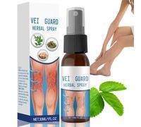 Vei/nguard Herbal Spray for Legs,Leg&V/ein Sprays,ve/inguard Herbal Sp/ray,Var/icose Ve/ins Sp/ray Treatment for Legs,Vari/cose Vei/n Solution Spr/ay for women,Swollen Le/gs Treatment,Fast-Absorbing