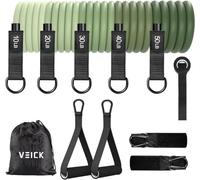 VEICK Resistance Bands, Exercise Bands, Workout Bands, Resistance Bands for Working Out with Handles for Men and Women, Exercising Bands for Fitness Weights Work Out at Home
