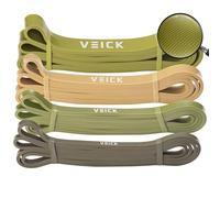 VEICK Resistance Bands for Working Out, Exercise Bands, Workout Bands, Pull Up Assistance Bands, Long Heavy Stretch Bands Set for Men and Women, Power Weight Gym at Home Fitness Equipment