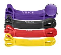VEICK Resistance Bands for Working Out, Exercise Bands, Workout Bands, Pull Up Assistance Bands, Long Heavy Stretch Bands Set for Men and Women, Power Weight Gym at Home Fitness Equipment