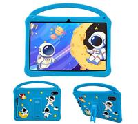 Veidoo 10.1" Android 15 Kids Tablet, 11GB RAM (3GB+8GB Expansion) 64GB ROM, WiFi 6, Parental Control APP, Stylus Included, Face Recognition, Tablet with Shockproof Case, Educational Games(Dark Blue)