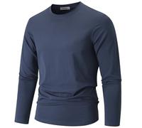 VEIISAR Men's Cotton T-Shirt (190g) - Medium-Weight Basic with Crew Neck, Soft & Stretchy - Comfortable, XL
