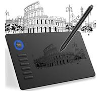 VEIKK A15 Graphics Drawing Tablet 10x6 Inch Digital Drawing Tablet with 8192 Levels Battery-Free Pen and 12 Hot Keys, Support Win/Mac/Linux/Android OS,Graphics Tablet for Painting & Online Teaching