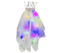 Veil Crowns Led Bridal Veil Light Up Wedding Veil Light Up Veil For Wedding Veil Bridal Cathedrals Veil for Bride