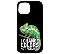 Veiled Chameleon Fans I Change Colors Not Feelings Case for iPhone 15