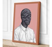 Veiled Identity Surrealism Canvas Wall Art Print 30x20 Inch (76 x 51 cm)