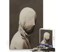 Veiled Solitude Minimal Jigsaw Puzzles for Adults1000 Piece Strategic Think Soothing Hobby Precise Fit (50x75cm)