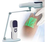 Vein Finder with Desktop Stand, Vascular Locator for Adul, Vein Locator Detector, Vein Viewer for Dark Skin and Obese Patients, Vein Illumination Detector for IV and Veinpuncture