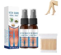 Vein Herbal Spray, Varicose Veins Soothing Spray, Venoaid Varicose Vein Spray, Improve the Look of the Legs and Blood Circulation (2 Pieces)