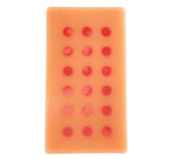 Vein Puncture Model Realistic Skin Model Vein Puncture Training Skin Pad Teaching Aid for Clinical Settings Intradermal Vein Puncture Practice Model