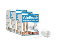Vein Target Microneedle Patch, 2026 Advanced Varicose Vein Patches for Legs, Vein Target Varicose Veins Patches, Natural Ingredients LegTreatment for All Skin Types,3 Box
