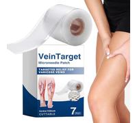 Vein Target Microneedle Patch | Leg Relief Patch - 1.57x59 Inches, Cuttable, Breathable, Fits Snugly and is Not Greasy for Daily Travel Office Post-Workout Recovery Renewal Adults Elderly