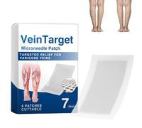 Vein Target Microneedle Patch, VeinTarget Microneedle Patch, Varicose Vein Treatment for Legs, Vein Target Varicose Vein Patch, Leg Treatment with Natural Ingredients for All Skin Types