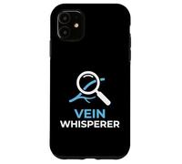 Vein Whisperer Laboratory Blood Draw Healthcare Phlebotomist Case for iPhone 11