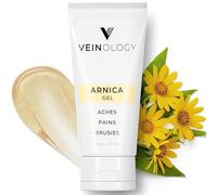 Veinology 100% Pure Arnica Gel for Muscle Aches - Organic Arnica Montana Extract for Muscle and Joint Comfort, Non-Greasy, Fast-Absorbing Gel for Bruising, Swelling, Sports Recovery (200ml)