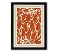 Veins and Pathways Abstract Framed Wall Art Print A1 (84.1×59.4cm) Black, Wall Decor for Living Room, Bedroom, Office & Home, Ready to Hang, Art Gift